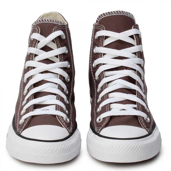 Converse Men's High-Top Sneakers - Dark Brown - Picture 4 of 5